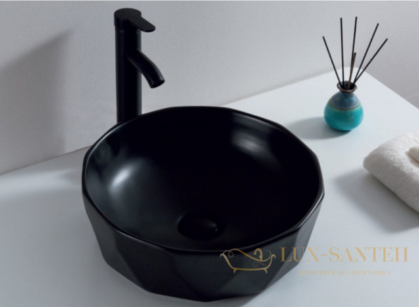 раковина-чаша belbagno bb1409h301 41 см, черный
