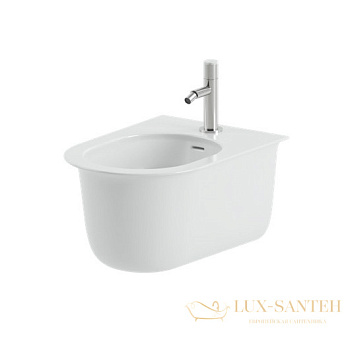 биде artceram chic chb001 05 00 подвесное, белый матовый