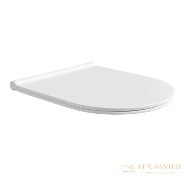 сиденье для унитаза softclose, alice unica/form, mc2209es, белый матовый
