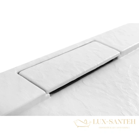 душевой поддон rea grand rea-k4591 из литого мрамора 120х90 см, белый