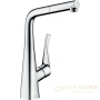 смеситель для кухни hansgrohe metris m71 73828000 хром