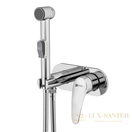 гигиенический душ lemark linara lm0419c,  со встроенным смесителем, хром