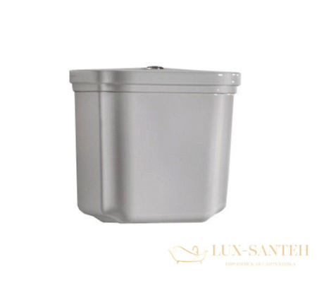 бачок низкий для унитаза kerasan waldorf 418201bi, белый