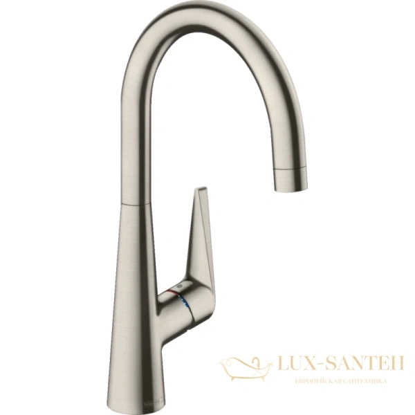 смеситель для кухни hansgrohe talis m51 72816800 сталь