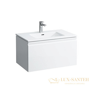 тумба с раковиной laufen pro s 8.6096.4.463.104.1 800х500 мм, белый матовый