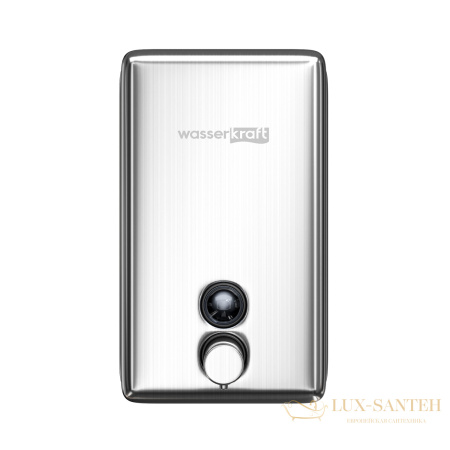 диспенсер для жидкого мыла wasserkraft k-10099 1200 мл, никель матовый