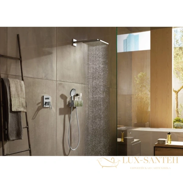шланговое подключение hansgrohe fixfit 26456000, хром