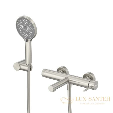 смеситель для ванны cezares relax-vd-in, с ручным душем, нержавеющая сталь