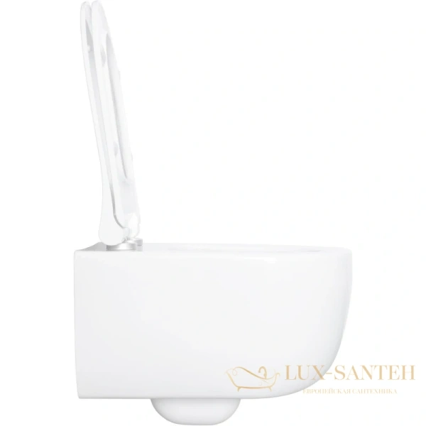 подвесной безободковый унитаз allen brau priority 4.31001.20, белый