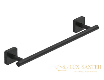 полотенцедержатель 300 мм, kludi vela s, 2596239, черный матовый