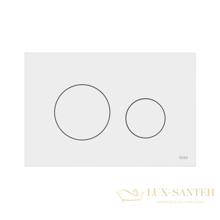 комплект tece teceloop 2.0 tecebase 2.0 для подвесного унитаза с панелью смыва teceloop, белая матовая