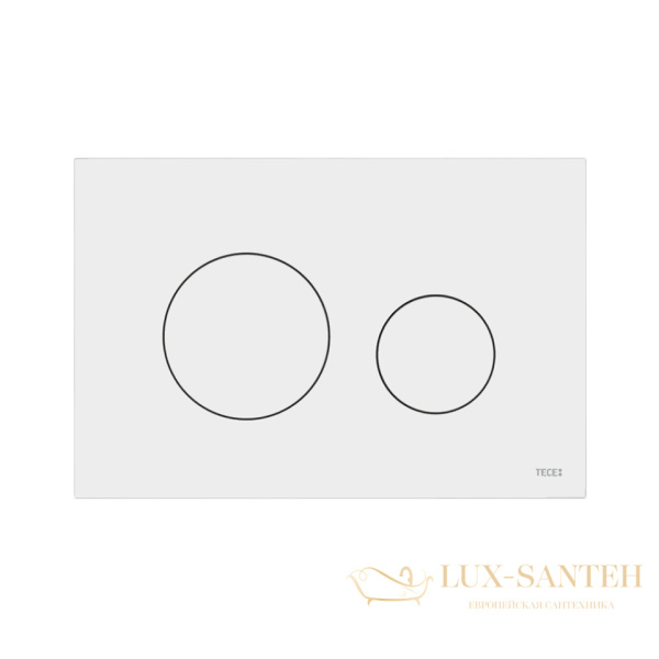 комплект tece teceloop 2.0 tecebase 2.0 для подвесного унитаза с панелью смыва teceloop, белая матовая