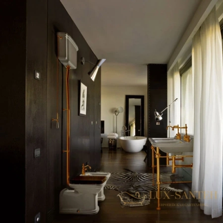 бачок высокий для унитаза kerasan waldorf 418001bi, белый