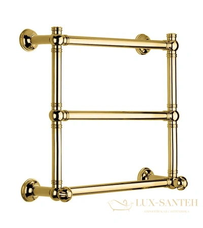 полотенцесушитель водяной margaroli armonia 9-442/3, 94425503gob, золото