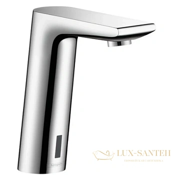 электронный смеситель для раковины hansgrohe metris s 31101000, хром
