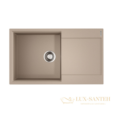 кухонная мойка omoikiri daisen 86-sa artgranit х бежевый, 4993701