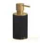 дозатор gessi 316 accessories 54738.727 настольный, brushed brass pvd/черный