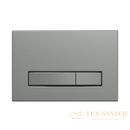 инсталляция berges atom line 410, 040345 для подвесного унитаза с панелью смыва, никель матовый