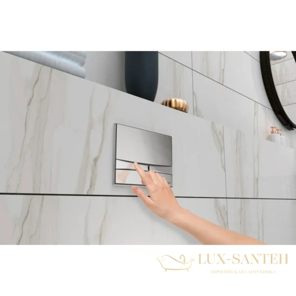 кнопка berges frame 040052 для инсталляции novum f2, матовый хром