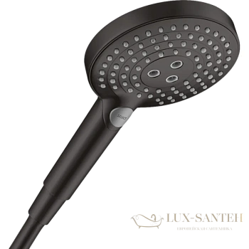 ручной душ hansgrohe raindance select s 120 3jet 26530670 матовый черный