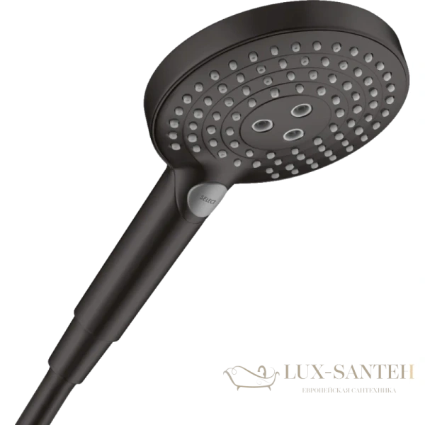 ручной душ hansgrohe raindance select s 120 3jet 26530670 матовый черный