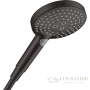 ручной душ hansgrohe raindance select s 120 3jet 26530670 матовый черный