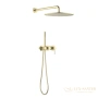 душевая система для душа встраиваемая timo saona sx-2349/17sm, золото матовое  