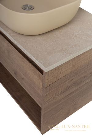 тумба под раковину belbagno kraft kraft-1000-1c-so-rt 100 см подвесная, rovere tabacco