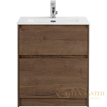 тумба под раковину belbagno kraft 39 kraft39-600/390-2c-pia-rt 60 см, rovere tabacco