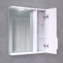 зеркальный шкаф jorno moduo slim mod.03.60/w r 60х70 см, белый 