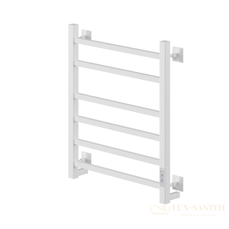 полотенцесушитель электрический кабельный ника step-2 60/40 ral9016 белый матовый u