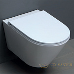  Сиденье для унитаза AZZURRA Forma, FOR1800/F bi/cr, быстросъемное с микролифтом, белый/хром