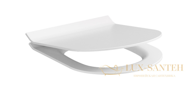 сиденье для унитаза cersanit city dpl eo slim, s-ds-cit-s-dl-t, цвет белый