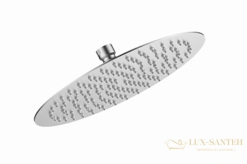 верхний душ aquame aqm8605cr, 1 режим, 300 мм, без держателя, хром