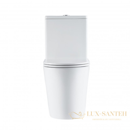 унитаз-моноблок напольный belbagno tre, tre-tor bb673cp-mn-tor/sc, с бачком, сиденьем микролифт и смывом торнадо, белый глянцевый