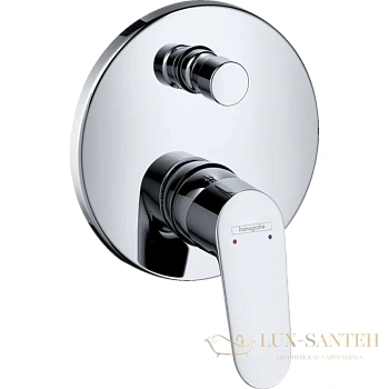 смеситель для ванны hansgrohe focus e2 31946000, хром
