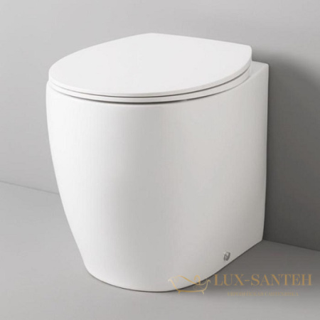 сиденье artceram step sta002 01 71 для унитаза с крышкой softclose, белый