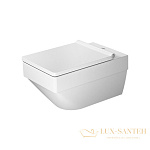 Чаша подвесного безободкового унитаза Duravit Vero Air 2525090000 Rimless, белый