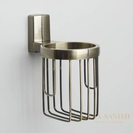 держатель освежителя воздуха wasserkraft exter k-5245, светлая бронза