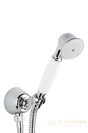 набор ручного душа emmevi 157/or: шланг 150 см из латуни (c02706а) однорежимная лейка, золото