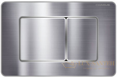 панель смыва charus tm, robusto, fp.310.gss.05, сталь полированная