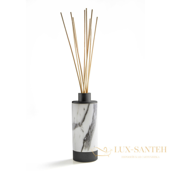 диффузор ароматический 3sc apuana 2.0 ap01pacfm, мрамор/никель черный матовый