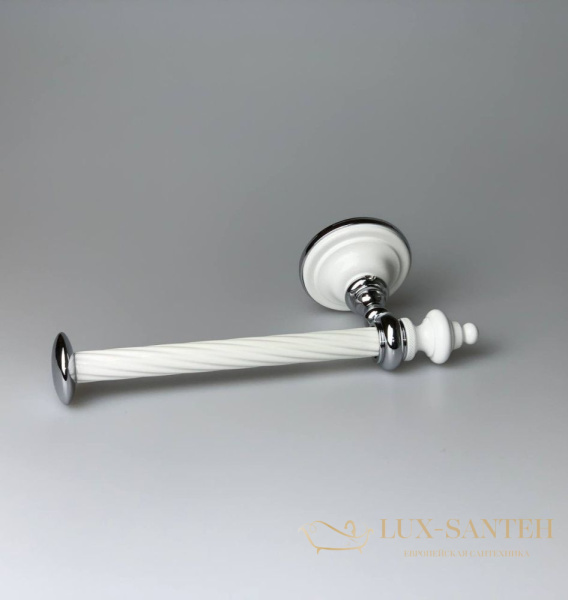 бумагодержатель stil haus giunone g11(03), хром-белый