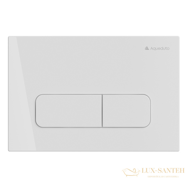 комплект aqueduto aqds112, инсталляция tecnica novo, панель смыва forma, белая, унитаз ovo, сиденье микролифт, белый