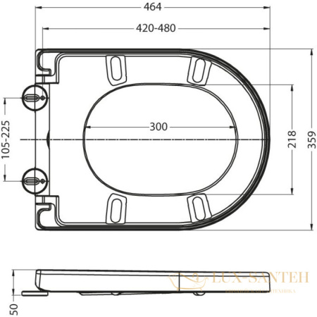 сиденье belbagno bb2009sc для унитаза с микролифтом, белый