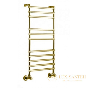полотенцесушитель водяной margaroli sole 464-11 4644711go, высота 107.6 см, ширина 53.5 см, золото