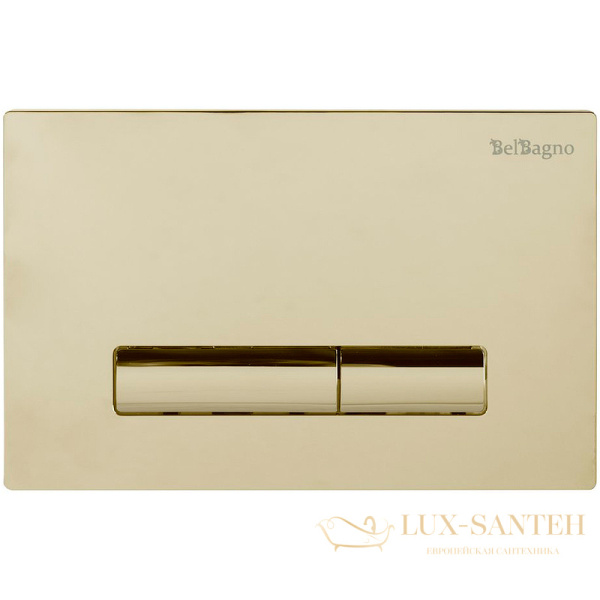 клавиша смыва belbagno genova bb022-gv-oro, золото