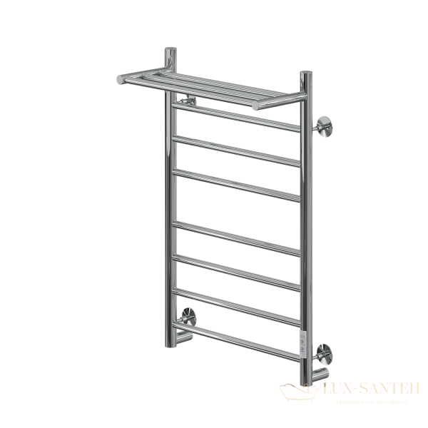 полотенцесушитель электрический кабельный ника way-2 80/50 с полкой u, хром