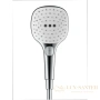душевая стойка для ванны hansgrohe raindance select e 360 27113400 showerpipe, белый/хром