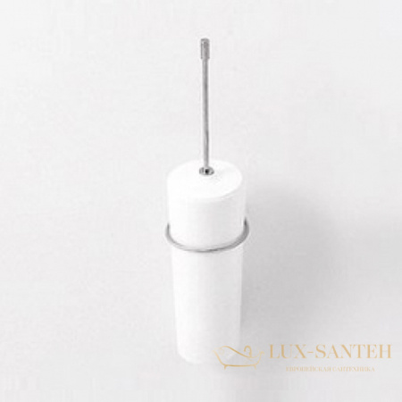 ершик agape bucatini, abuc0175aatrz, туалетный подвесной, цвет белый х хром